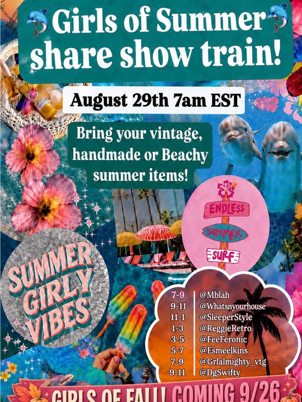 Girls of Summer Shareshow Train - Feeferonic